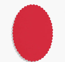 Load image into Gallery viewer, Archived Oval Scallop 4Bar Cards Bulk Pack (100 Pack): SF Softwhite
