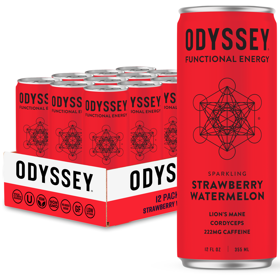 Strawberry Watermelon - Odyssey Functional Energy (222mg)