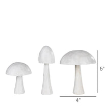 Load image into Gallery viewer, Mushrooms, Wood - Set of 3
