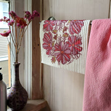 Load image into Gallery viewer, Eco-Friendly Dishcloth Cosmos Design, Swedish Dishcloth
