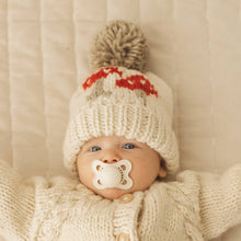 Load image into Gallery viewer, Mushroom Natural Beanie Hat for Baby, Kids &amp; Adults: S (0-6 months)
