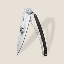 Load image into Gallery viewer, Deejo - Ebony Wood / Silver Wilkinson
