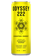 Load image into Gallery viewer, Pineapple Mango 222mg Sparkling Mushroom Energy
