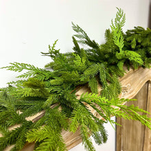 Load image into Gallery viewer, Real Touch Port Orford Cedar/Spruce Garland 48&quot;
