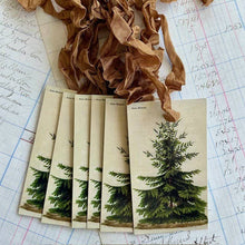 Load image into Gallery viewer, Beautiful Gift Tags, Hang Tags - Pine Tree pkg/3
