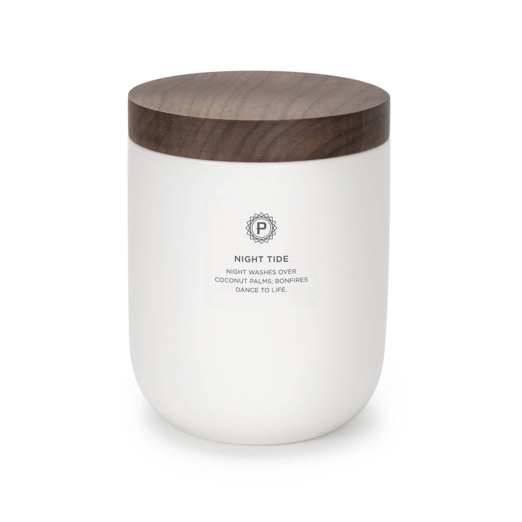 Night Tide Ceramic Soy Candle 10.5 OZ (Cotton wick)