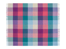 Load image into Gallery viewer, St. David's Design Throws - Merino Lambswool - Made in UK: Burgundy
