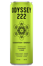 Load image into Gallery viewer, Cherry Lime 222mg Sparkling Mushroom Energy
