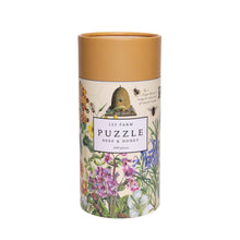 Load image into Gallery viewer, Bees &amp; Honey Puzzle – 500 Pc Tube with Vintage Illustrations
