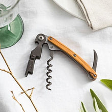 Load image into Gallery viewer, Deejo - Olive Wood / Waiters Knife - Cork Screw
