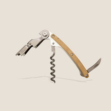 Load image into Gallery viewer, Deejo - Olive Wood / Waiters Knife - Cork Screw
