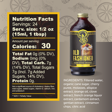 Load image into Gallery viewer, Old Fashioned Syrup 12oz - cocktail / mocktail drinks
