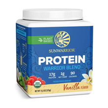 Load image into Gallery viewer, Warrior Blend Vanilla Protein - Pea Protein Powder: 375g

