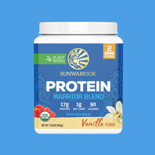 Load image into Gallery viewer, Warrior Blend Vanilla Protein - Pea Protein Powder: 375g
