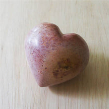 Load image into Gallery viewer, Large Heart Paperweight, Natural Stone
