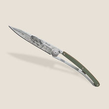 Load image into Gallery viewer, Deejo - Green Khaki Aluminum / Bass Fishing
