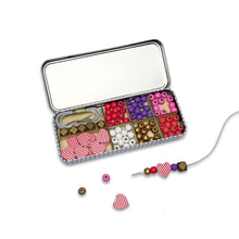 Load image into Gallery viewer, Love &amp; Hearts Bracelet Bead Kit
