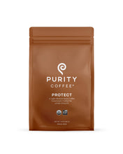 Load image into Gallery viewer, PROTECT: Light-Medium Roast Whole Bean Coffee - 12oz Bag
