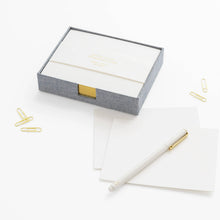 Load image into Gallery viewer, Desk Jotter, Chambray
