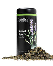 Load image into Gallery viewer, Sweet Bee Green: Tea Tin - 4.1 oz (56 servings)
