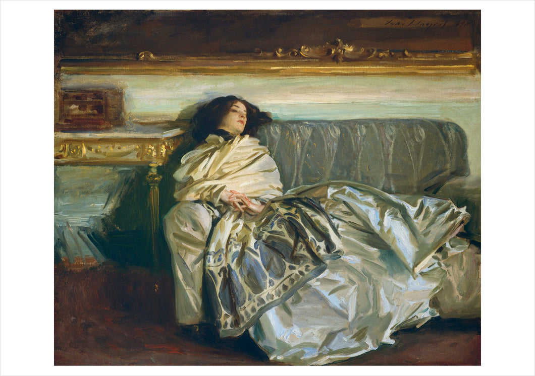 John Singer Sargent: Repose Notecard
