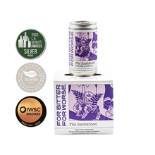 Load image into Gallery viewer, The Saskatoon cans, nonalcoholic cocktail mocktail, wine
