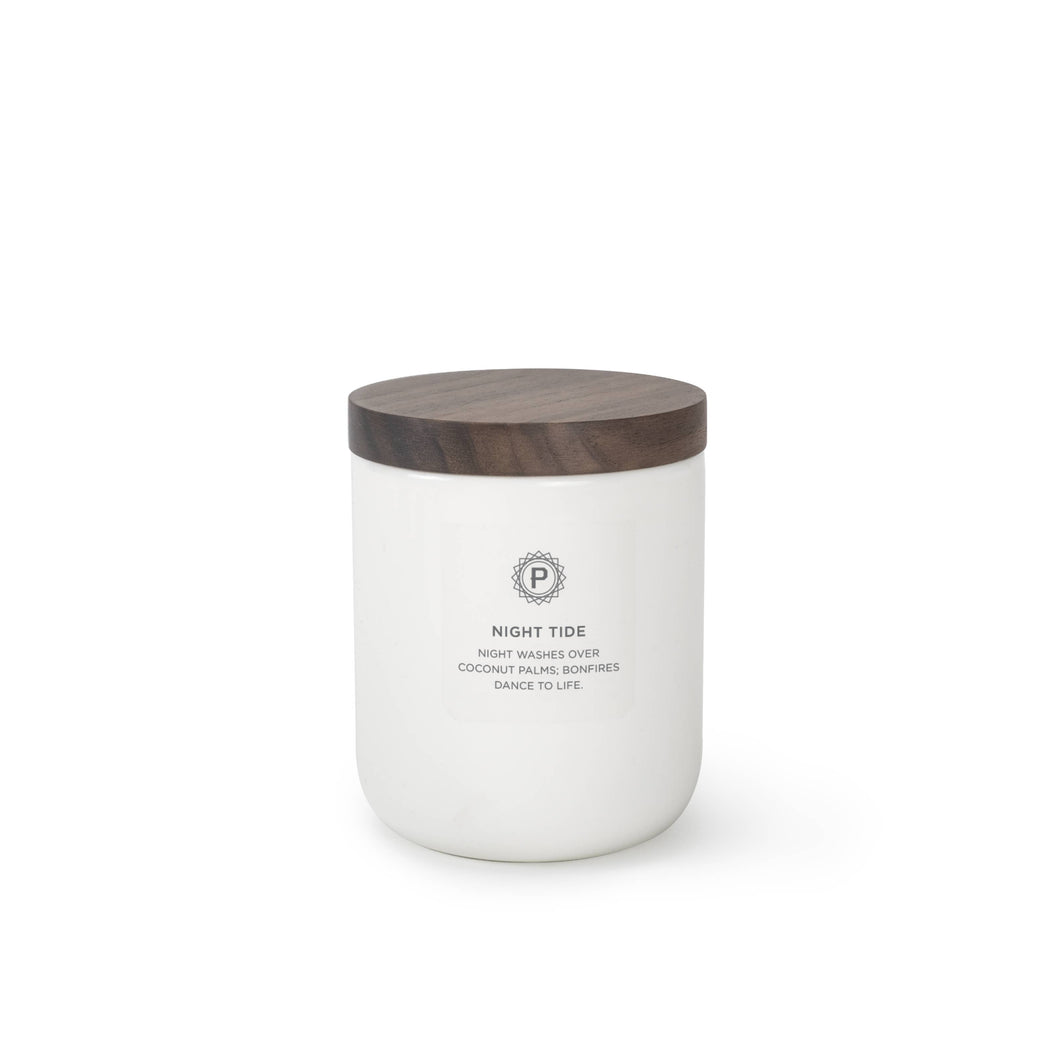 Night Tide Mini Ceramic Soy Candle 4 OZ (Cotton wick)