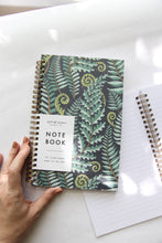 Load image into Gallery viewer, Forest Fern Spiral Bound Notebook: Lined
