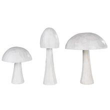 Load image into Gallery viewer, Mushrooms, Wood - Set of 3
