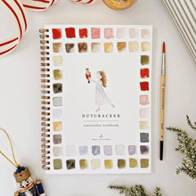 Load image into Gallery viewer, Nutcracker watercolor workbook
