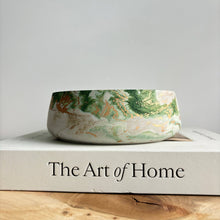 Load image into Gallery viewer, Daza - Decorative Concrete Bowl | Centerpiece Bowl : Off-White Gold &amp; Silver
