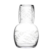 Load image into Gallery viewer, A Crystal Carafe Set with Fern Design
