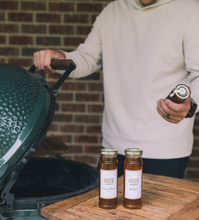 Load image into Gallery viewer, All-Natural Flavor Infused Honey - 12 oz Glass Jar: Sea Salt Vanilla Bean
