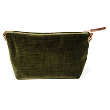Load image into Gallery viewer, Everyday Velvet Clutch- Dark Olive: Olive
