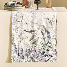 Load image into Gallery viewer, Parfume De Lavandre Mauve Table Runner 20 X 61
