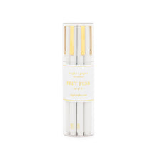 Load image into Gallery viewer, Bulk Felt Pen Set, White (Set of 12)
