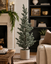 Load image into Gallery viewer, Real Touch Wild Spruce Potted Tree 48''
