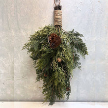 Load image into Gallery viewer, Real Touch Mixed Cedar Drop 28"
