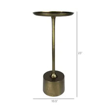 Load image into Gallery viewer, Brass Martini Table
