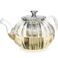 Load image into Gallery viewer, Teabloom Vienna Glass Teapot With Removable Infuser: 24 OZ
