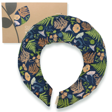 Load image into Gallery viewer, Aromatherapy Heat &amp; Cold Neck Wrap: 432 | Bee / Lavender
