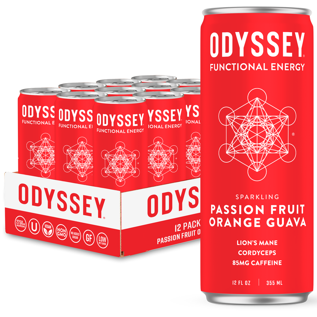 Passion Fruit Orange/Guava - Odyssey Functional Energy(85mg)