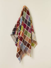 Load image into Gallery viewer, Multi-Block Merino Lambswool Throws - Made in England
