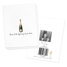 Load image into Gallery viewer, Beginning Of Your Forever, Wedding Greeting Card
