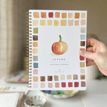 Load image into Gallery viewer, Autumn watercolor workbook
