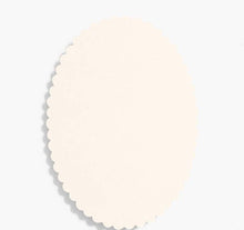 Load image into Gallery viewer, Archived Oval Scallop 4Bar Cards Bulk Pack (100 Pack): SF Softwhite
