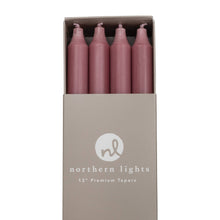 Load image into Gallery viewer, 12&quot; Taper Candles - 12pc Box: Crimson
