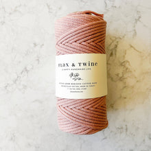 Load image into Gallery viewer, Flax &amp; Twine 4mm Astrid Braided Cotton Rope: Parchment
