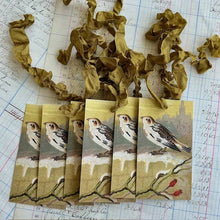 Load image into Gallery viewer, Beautiful Gift Tags, Hang Tags - Yellow Bird pkg/3
