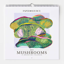 Load image into Gallery viewer, 2025 Mushrooms Calendar (12-Month)
